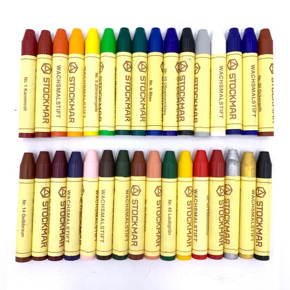 Crayon craie taille facile - bleu - MPM