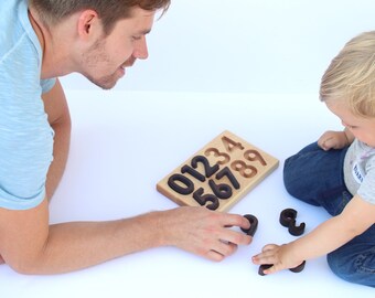0-9 数字パズル - Etsy 日本