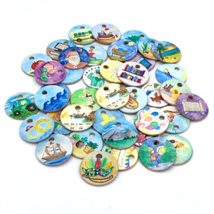 Picture Coins for Calendars and Charts