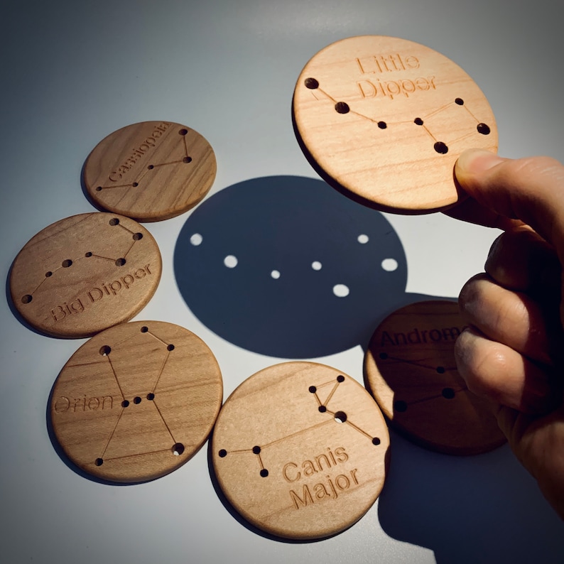 Wooden Constellation Coins image 2