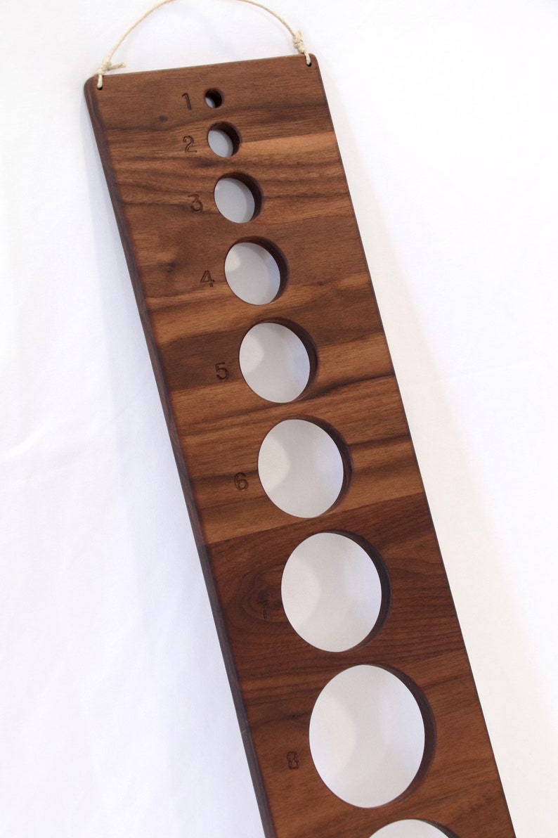 Straight Walnut Cervical Dilation Board Midwife Doula Birth Etsy