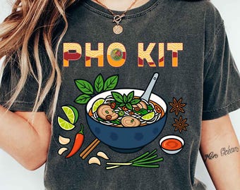 Funny Pho Kit Shirt, Vietnamese Pho Noodle Bowl Sweatshirt, Asian Food Lover Hoodie, Noodle Lover Gift, Food Enthusiasts, Pho Kit Sweatshirt