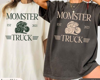 Custom Monster Truck Birthday Shirts, Matching Family Monster Truck Birthday Shirts, Custom Birthday Truck Shirt, Monster Truck Party Shirt