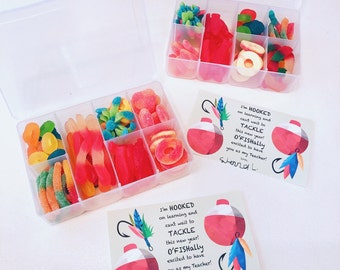 INSTANT Download-Teacher Gift: Candy Tackle Box -Printable PDF
