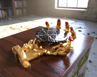 Skeleton Hand Coaster STL File, Gothic 3D Printer File (Digital Download)