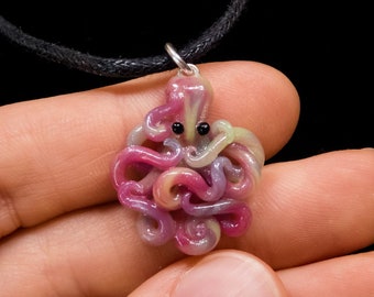 Mini Grapevine Octopus Pendant