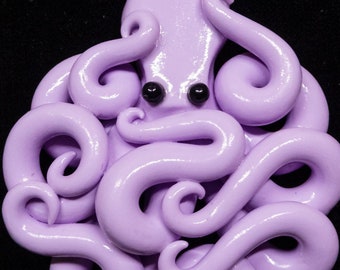 XL Lavender Octopus Necklace