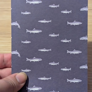 ¡Tarjeta de pesca de trucha perfecta para los entusiastas de la pesca en cualquier ocasión!
