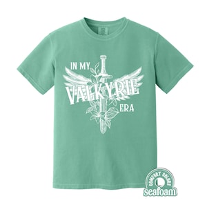 Valkyrie Comfort Colors Shirt, A Court Of Thorns And Roses ACOTAR Shirt, ACOTAR Merch, ACOTAR Rhysand Booktok Book Lover Shirt,Velaris Shirt