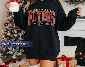 Philadelphia Flyers Crewneck, Vintage Philadelphia hockey sweatshirt, Philadelphia Hockey Tee, Flyers Hockey hoodie sweater