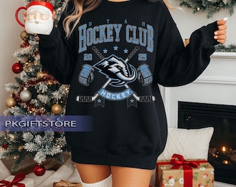 Sudadera vintage Utah Mammoth / Sudadera Utah Mammoth / Camiseta de aficionado al hockey de Utah / Sudadera con capucha para aficionado al hockey
