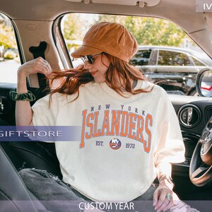 Comfort Colors® New York Islander, Vintage New York Islander T-Shirt, Islanders T-Shirt, Hockey Fan T-shirt, Retro New York Ice Hockey