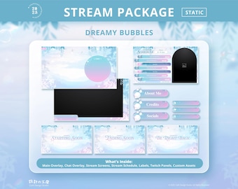 Dreamy Bubbles Stream Package
