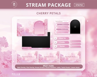 Cherry Petals Stream Package