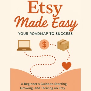 Etsy Seller Guide for Beginners How to Start & Grow Your Etsy Shop SEO, POD, Digital Products Listings Passive Income Work From Home