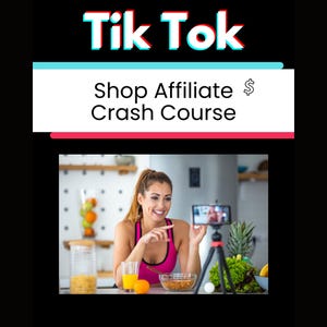 TikTok Shop Affiliate Marketing Guide PDF | Etsy Digital Download for Beginners | Make Money Online Strategy eBook