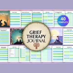 Trauertherapie-Journal Bewältigungsfähigkeiten Arbeitsbuch Trauerfall-Journal Psychische Gesundheit Unterstützung Heilung nach dem Verlust des Verlusts des geliebten Geschenks