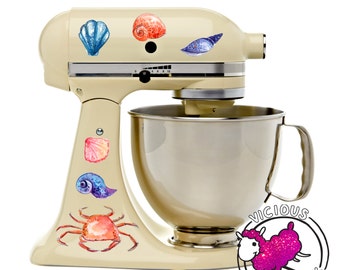 Beautiful Butterfly Artistic Post Impressionist sticker for Kitchen Aid Mixer 