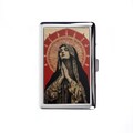 Our Lady In Devotion Cigarette Case Vintage Metal Box Wallet product logo