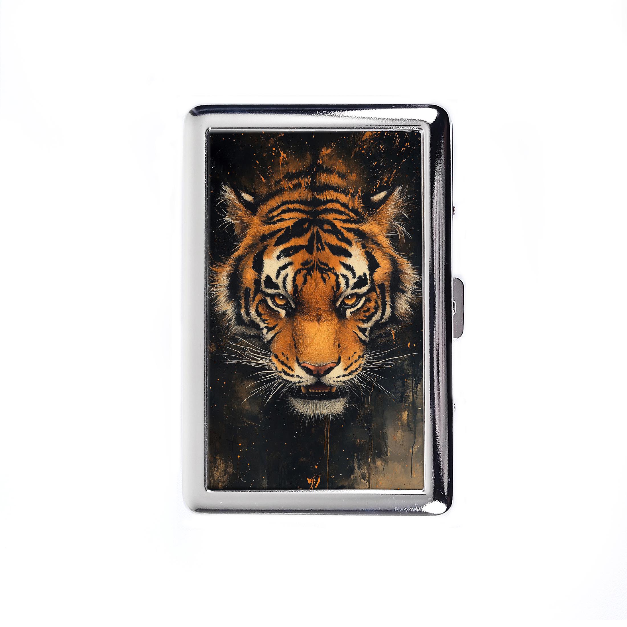 Tiger Cigarette Case