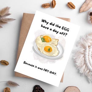 Blague sur les œufs, BLAGUE POUR PAPA, carte drôle pour la fête des pères, carte de fête des pères pour les nouveaux papas, carte drôle, carte pour les nouveaux papas, blagues ringardes, carte pour un ami