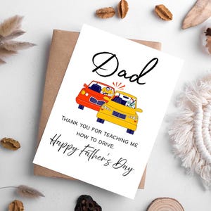 Meilleur chauffeur, carte joyeuse fête des pères, carte drôle de fête des pères, carte de fête des pères pour les nouveaux papas, carte pour les papas, carte drôle, carte mignonne