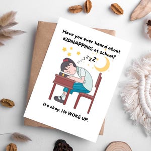 Carte étudiante, BLAGUES POUR PAPA, carte drôle de fête des pères, carte de fête des pères pour les nouveaux papas, carte pour les papas, carte drôle
