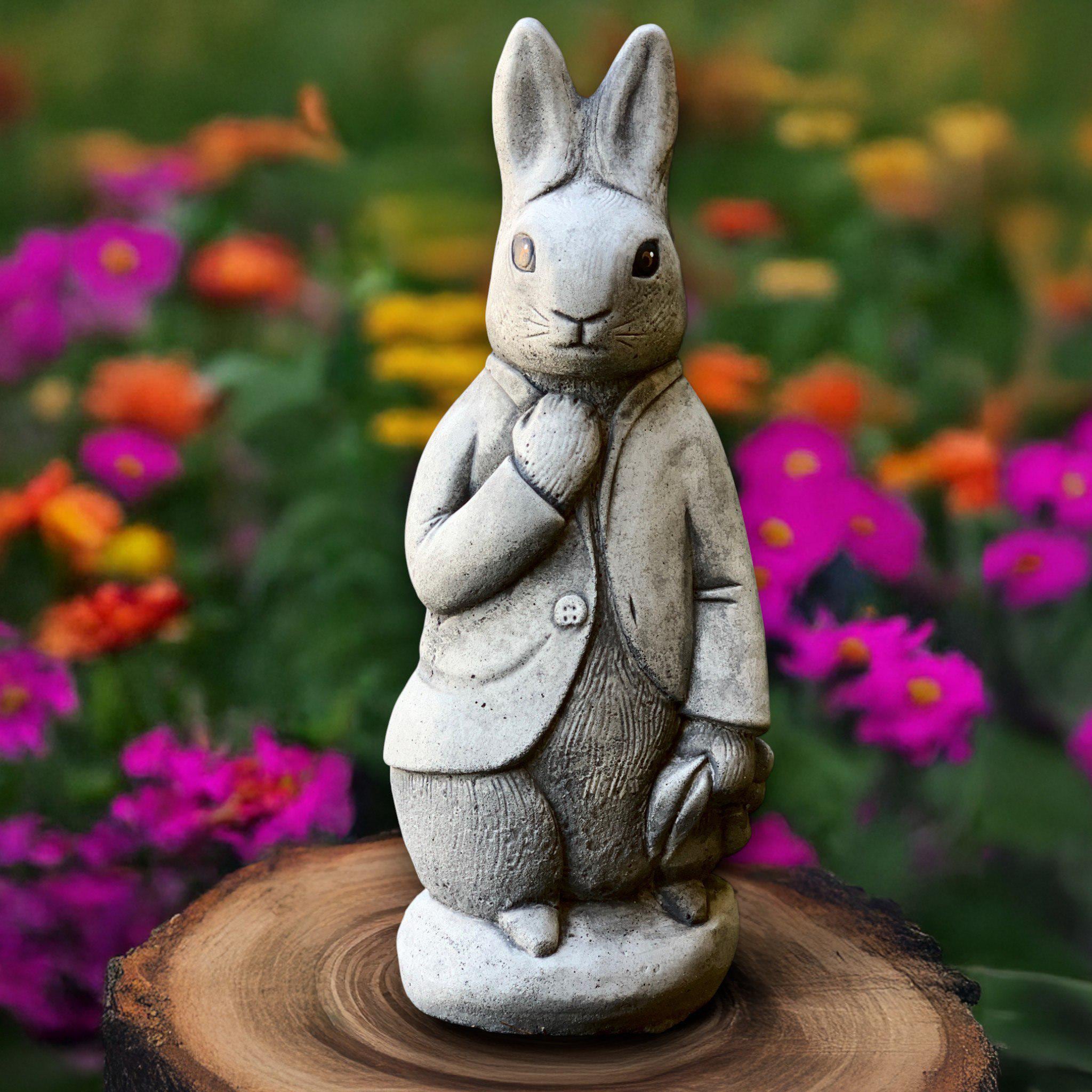 Peter rabbit garden statue - Etsy 日本
