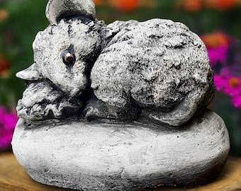 Outdoor muis sculptuur Cement muis standbeeld Beton muis beeldje Leuk tuindecor Dierenstandbeeld Steen muis beeldje Muis minnaar cadeau