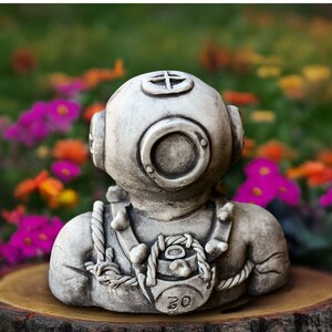 Deep Sea Diver Figurine - Etsy
