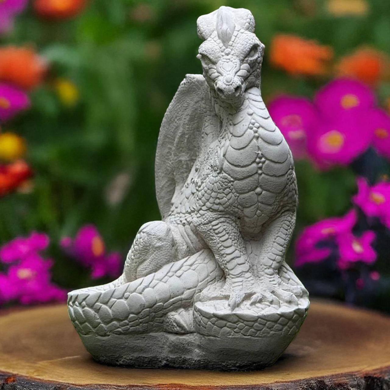 Japanese stone dragon garden statue - Etsy 日本
