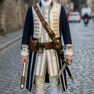 Brittiska kungliga flottans uniform: 1800-talets historiska reproduktion av marin