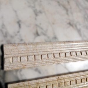 Set of 10 - Marble Dado Rail , Chair rail moulding , skirting , baseboards
