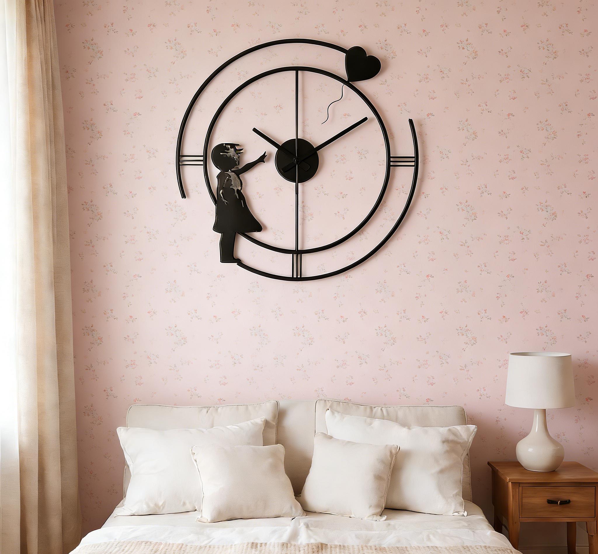Banksy Clock - Etsy