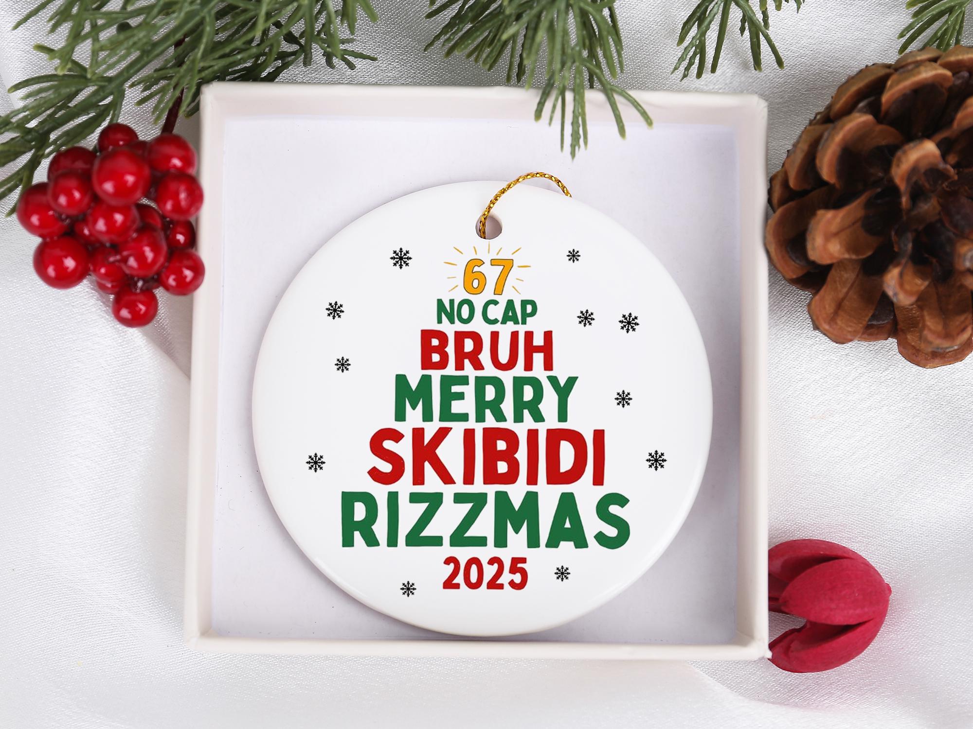 Ornament Rizz Custom Six Seven Ornament, Gen Z Slang Teen Keepsake,skibidi Ohio Rizz ...