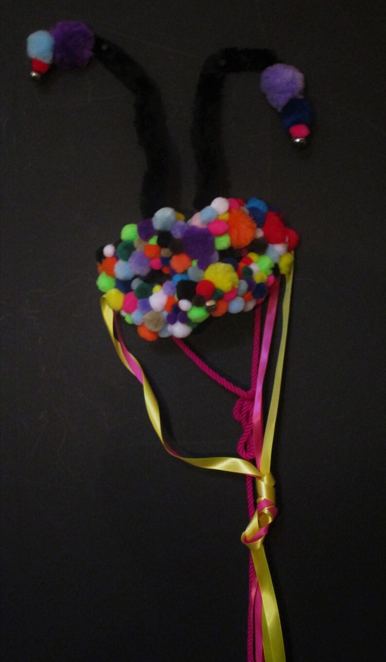 Puffball Creature Masquerade Masks