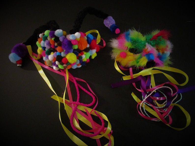 Puffball Creature Masquerade Masks