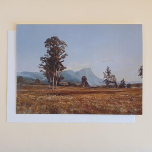 Cathedral Mountain - Blank Greeting Card With Envelope Printed In Australia