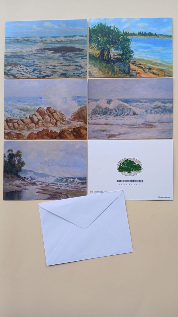 Item 1 Magnificent Australian Coastline 5 Greeting Cards