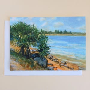 Pandanus - Blank Greeting Card With Envelope Printed In Australia