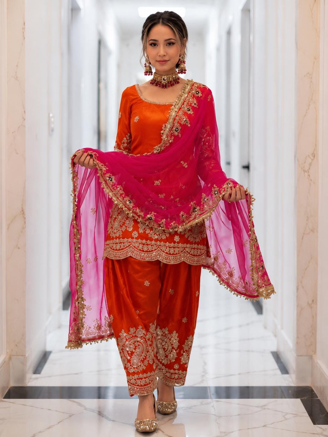 ladies patiala dress Suit for Woman Plain suit