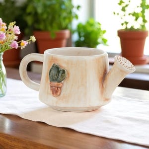 Handgemaakte keramische mokken, 3D-aardewerk koffiekopjes, 8 oz espressokopjes, handgemaakte mok, uniek keukendecor, koffiemok cadeau, 3D gietermokken