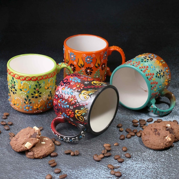 12 oz teal stoneware coffee mug Le Creuset Caribbean 12 oz. Mug – Simple Tidings & Kitchen main image 1