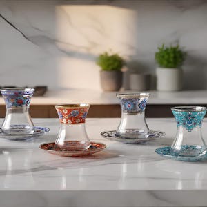 Türkisches teeservice