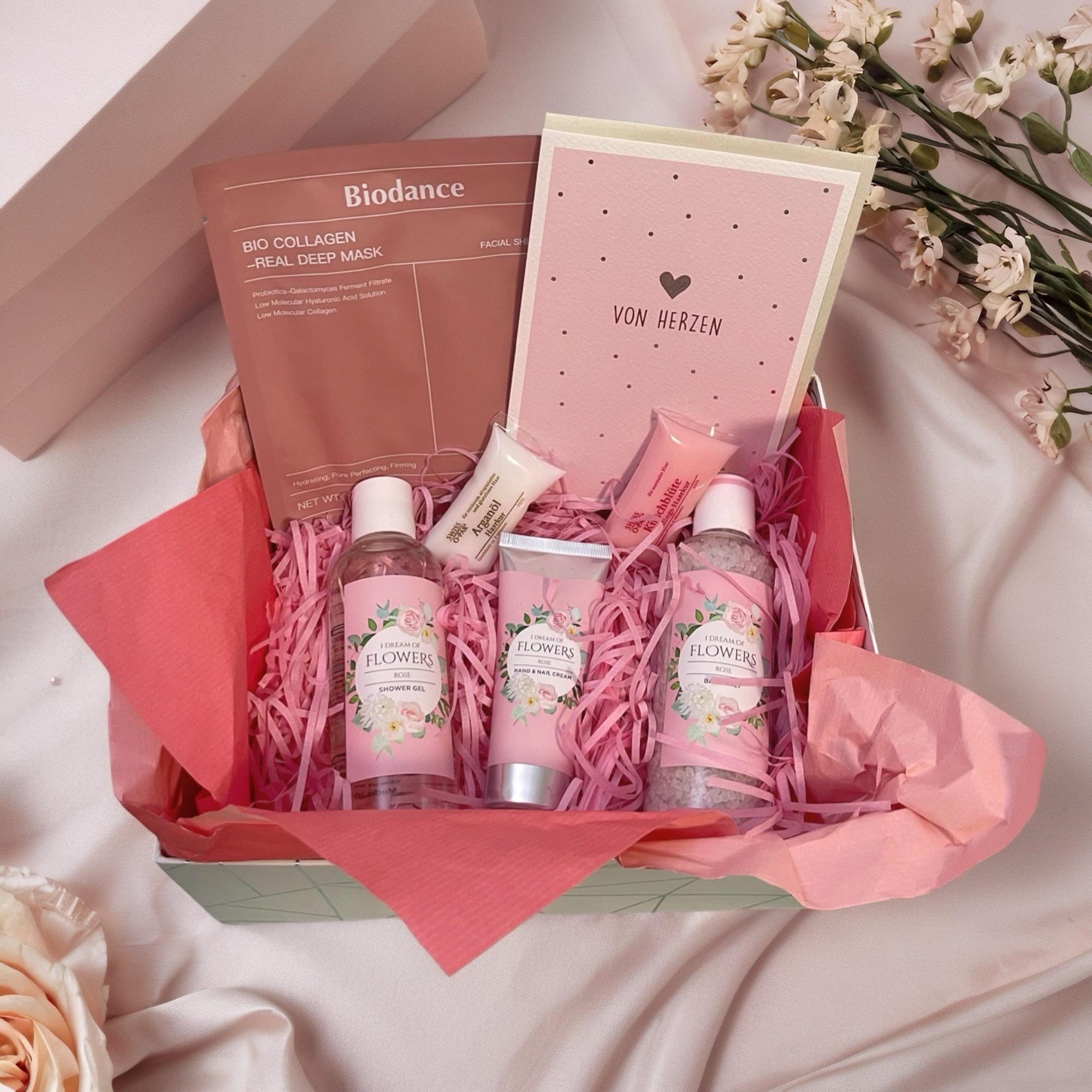 Wellness Geschenk Set Rosenzauber Für Frauen | SPA Produktbild-Vorschau 3