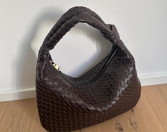 1点限定☆国内即発送☆アンソロ限定☆Woven Textured Bali Tote Dragon Diffusion Bali Basket Woven Leather Tote | Wardrobe Icons