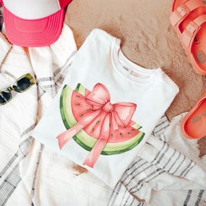 Comfort Colors® Süßes Wassermelonen-T-Shirt, Sommer-Wassermelonen-Shirt, Wassermelonenästhetik, Kokett-Wassermelonen-T-Shirt, Sommergeschenk, Geschenk für sie