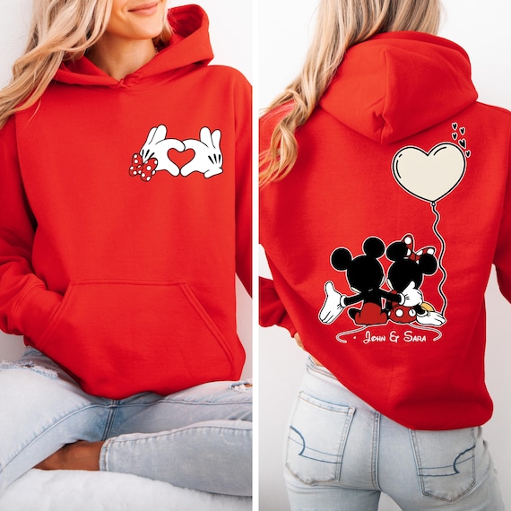 Disneyland Sweethearts Nite Hoodie, Custom Mickey and Friends Valentine’s Day Sweatshirt, Retro Disney Love Shirt , Mickey Minnie Valentine
