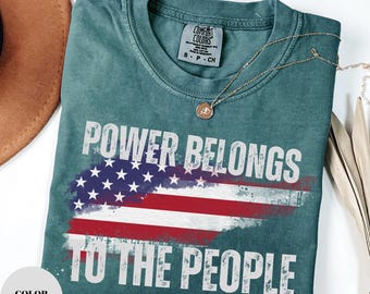 Linkes Demonstrat Shirt: Demokratisches T-Shirt für soziale Gerechtigkeit, Anti-Trumpf-Widerstand