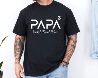 Comfort Colors,Timeless fatherhood: father shirt.Father's Day gift- Personalized dad t-shirt.Gift idea for dad.